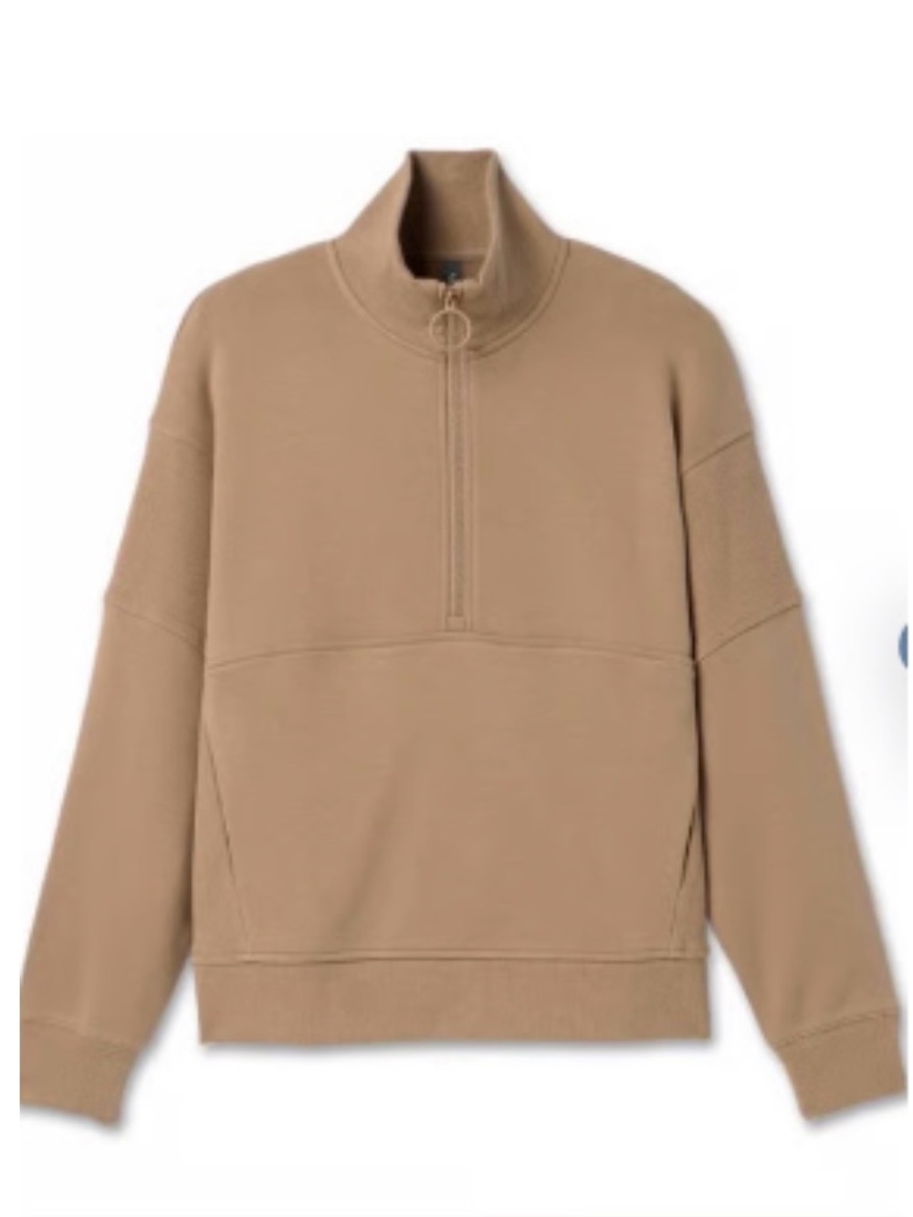 Vuori Sedona Cotton Blend Half-Zip Sweatshirt -S